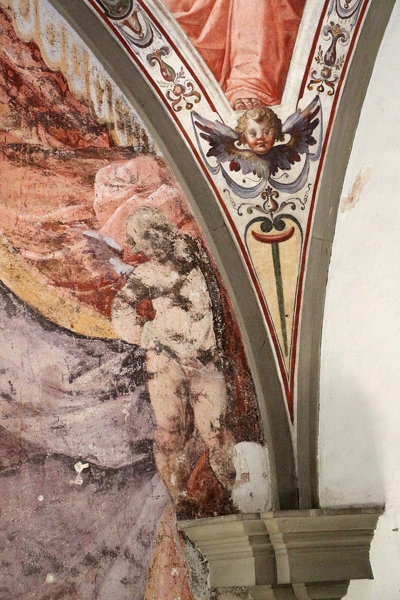 Santa Maria Nuova (Florence) - Cappella della Corsia maschile, Allori e aiuti, putti 2